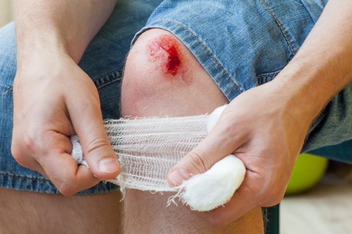 wound-over-knee